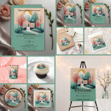 Cute Modern Forever Home Adoption Foster Shower