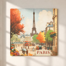 Vintage Travel Poster France