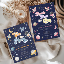 Retro Space, Sun & Stars