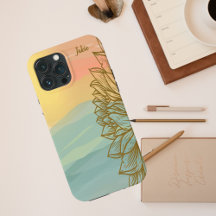 Watercolor Sunset Beaches and Nature