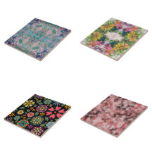 Ceramic Tiles With Boho Shabby Chic Designs 