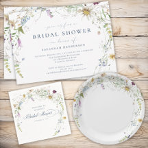 Wildflower Bridal Shower Collection