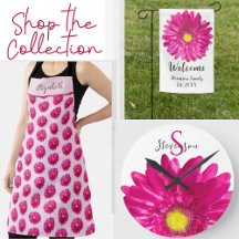 Hot Pink Gerbera Daisy Designs