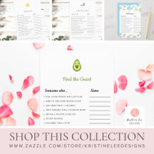 Find the Guest Baby Shower Games