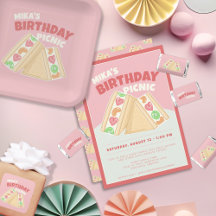Fruit Sandwich Birthday Picnic Party
