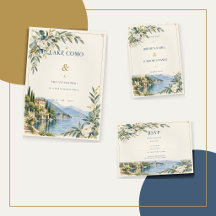 Lake Como Elegant Wedding