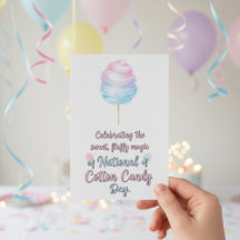 National Cotton Candy Day