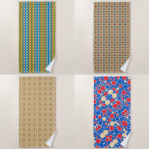 Beach Towels With Retro Pop Art Designs 