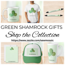 St Patrick's Day Green Shamrock Collection