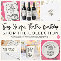 Tying Up Her Thirties 40th Birthday Supplies