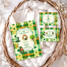 Rainbow Lucky Little Shamrock Baby Shower