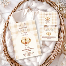 Little Dumpling Baby Shower