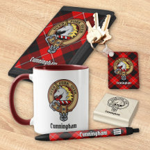 Clan Cunningham Tartan and Crest Collection