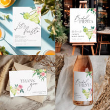 Margarita Floral Mexican Fiesta Bridal Shower