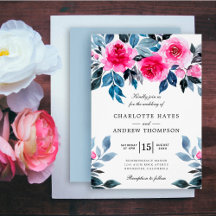Pink Watercolor Roses Collection