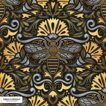 Queen bee garden // embroidery passementerie style