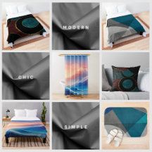 ABSTRACT ART LINENS
