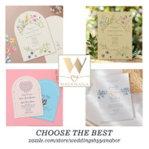 Spring Wedding Invitations