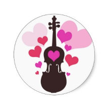 Violin Stickers