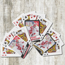 Customizable Ice Hockey Playing Cards