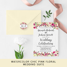 Blush Pink & Green Roses on Wood Rustic Wedding