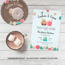 Cute Christmas Cookies + Cocoa Holiday Collection