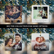 Photo Christmas Ornaments Collection