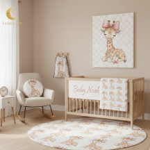 Aesthetic Watercolor Giraffe Nursery Collection✨🦒
