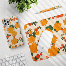 Orange Flowers - Home Decor and Accessories
