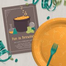 Witch's Cauldron Halloween Party 