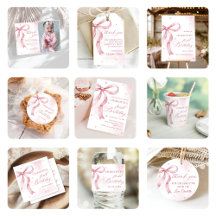 Pink Bow Birthday Collection 1