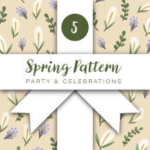 Spring pattern Nº5 Party and celebrations