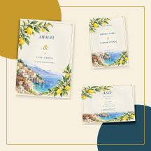 Amalfi Lemon Wedding Collection