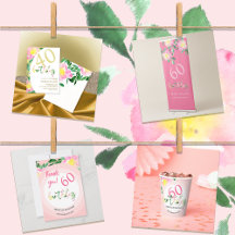 Summer Party Floral Birthday