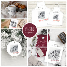 zazzle select Vintage multi photo christmas 