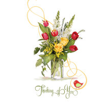 Friendship Floral Cards