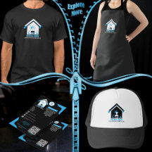 Simple Monogram Logo Cleaning Services Materials