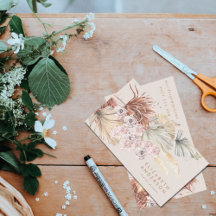 pampas tropical boho business collection