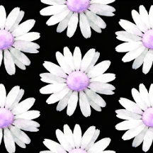 Pretty Purple Dotted Daisy's