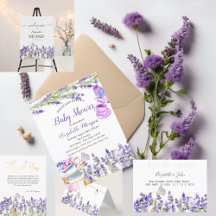 Lavander Butterflies Botanical