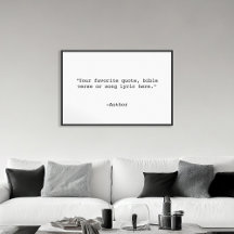 Custom Quote Typewriter