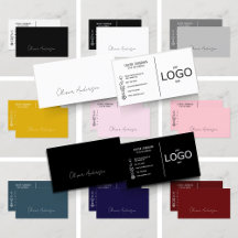 Modern and minimalistic logo business cards