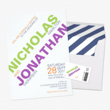 Modernist   Typography Gay Wedding Suite