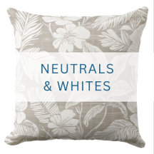 WHITE & NEUTRALS THROW PILLOWS COLLECTION
