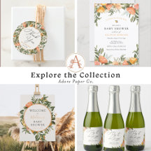 Vintage Clementine & Greenery - Baby Collection