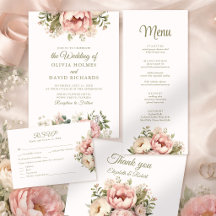 Blush & Ivory Peony Wedding Collection