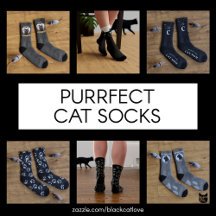 Purrfect Cat Socks