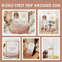 Boho First Trip Around The Sun