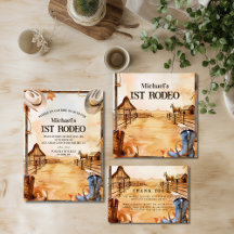 Rustic Cowboy Rodeo 1st Birthday Style