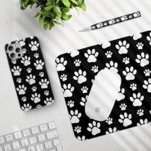 Pattern Of White Paws - Home Decor and Accessories